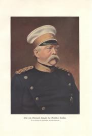 Otto Von Bismarck Chancellor Of The German Realm